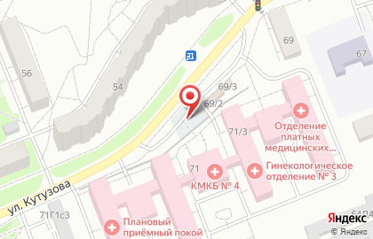 Киоск печатной продукции Лига Пресс в Кировском районе на карте