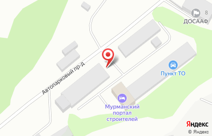 Служба заказа автомобилей и автобусов Трансфер Мурманск в Мурманске на карте