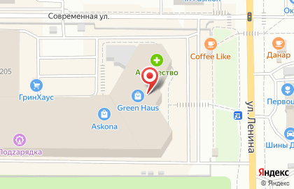 Оператор связи МТС на улице Ленина, 205 на карте