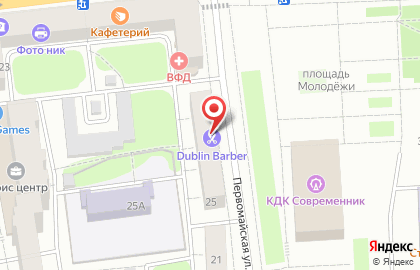 Туристическое агентство Синяя Черепаха на Первомайской улице на карте
