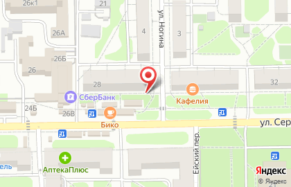 Магазин Модница в Красноглинском районе на карте