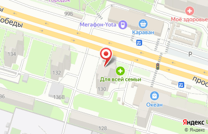 Киоск Ледяной дом на проспекте Победы, 130/1 киоск на карте