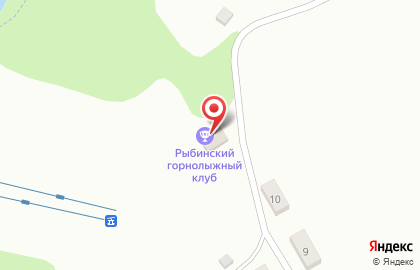 Горнолыжный клуб Рыбинский на карте