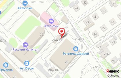 Торговая компания по продаже пиломатериалов НижЛесСтрой в Автозаводском районе на карте