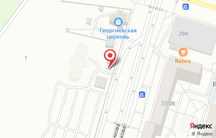 Автостоянка в Казани на карте
