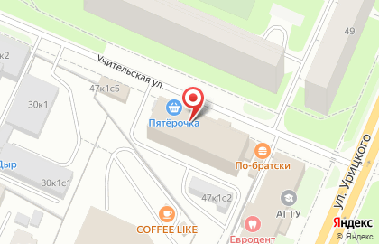 Магазин ивановского текстиля на улице Урицкого на карте