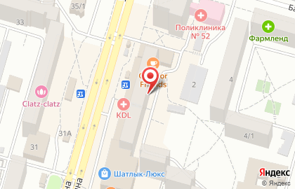 Интернет-магазин Лабиринт на улице Менделеева на карте