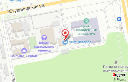ООО Приоритет на Студенческой улице на карте
