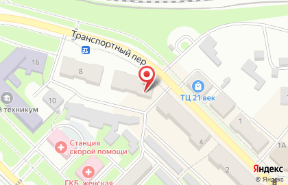 Рекламная компания Арт Фокс в Транспортном переулке на карте