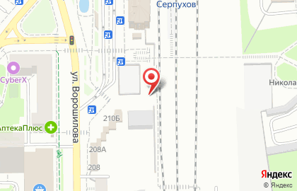 Магазин фастфудной продукции на улице Ворошилова на карте