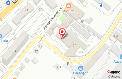 Торговая компания Мир колбас на Автовокзальной улице на карте