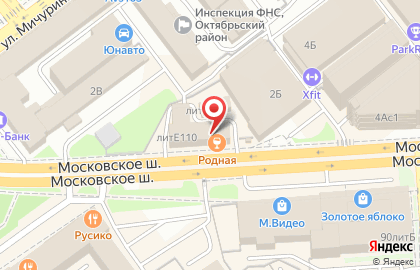 Сеть мебельных центров Кухни Джаз на Московском шоссе на карте