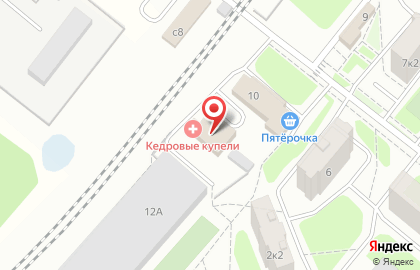 Оздоровительный центр Кедровые купели на улице Королёва на карте