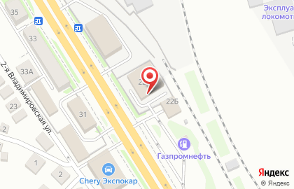 Магазин грузовых автозапчастей Механик на Площади Гарина-Михайловского на карте