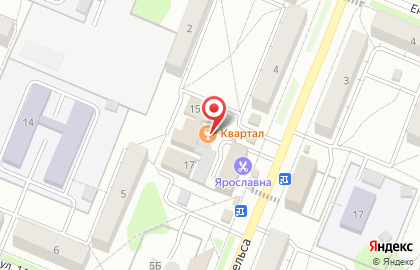 Ресторан Квартал в Ангарске на карте