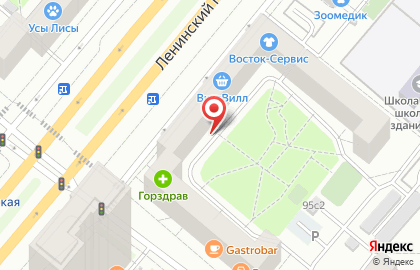 Юго-западного АО в Новых Черёмушках в Ломоносовском районе на карте