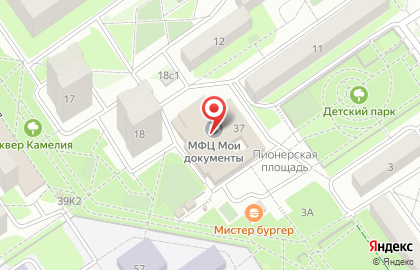 Аптека А-Мега на улице микрорайон Жукова на карте