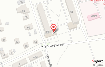 Супермаркет Пятёрочка в Дзержинском районе на карте
