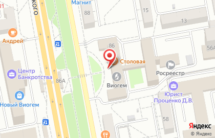 Проектно-изыскательская компания Виогем в Белгороде на карте