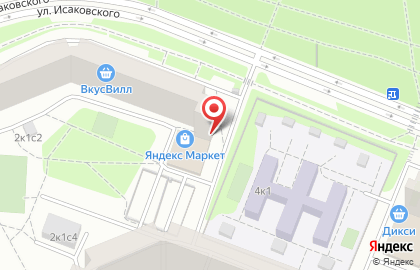 Служба курьерской доставки СберЛогистика на улице Исаковского на карте