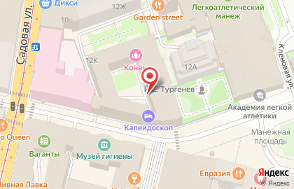Центр технического обслуживания и торговли Спецавтоматика на Итальянской улице на карте