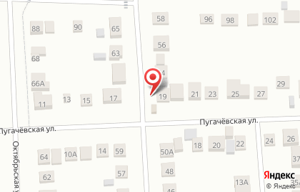 Продовольственный магазин Альтаир в Рузаевке на карте