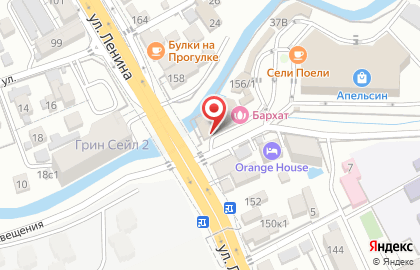 Столовая на ул. Ленина, 156 на карте