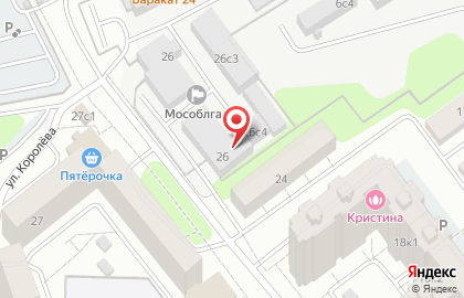 КРАСНОГОРСКМЕЖРАЙГАЗ, ГУП Мособлгаз на Заводской улице на карте