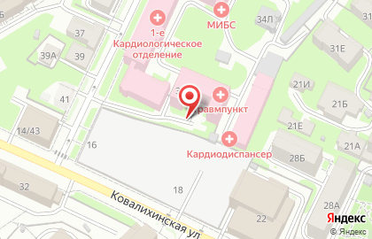 Травматологический пункт, Нижегородский район на карте