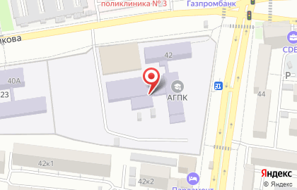 Банкомат ФКБ Петрокоммерц на улице Куликова на карте