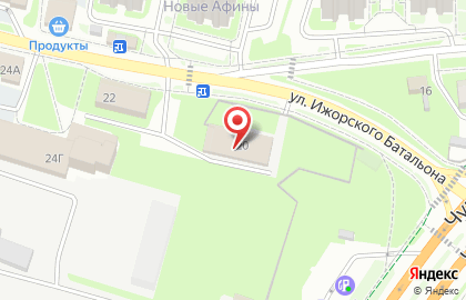 Спецприемник, Управление МВД России по Псковской области на карте