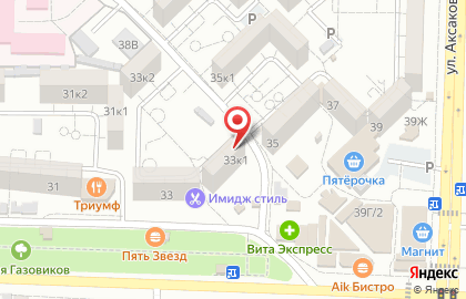 Фирменный магазин Великолукский мясокомбинат в Ленинском районе на карте