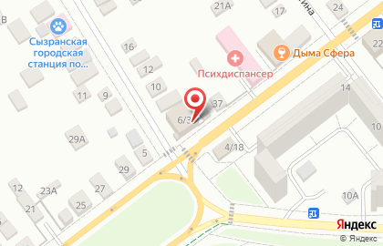 Экспресс-кафе Жар-птица на улице Урицкого на карте