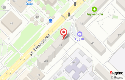 Нотариус Федорова Э.А. на карте