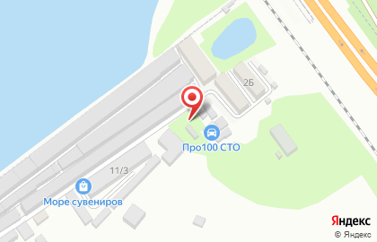 Торговая компания Аква Маркет на Приреченской улице на карте