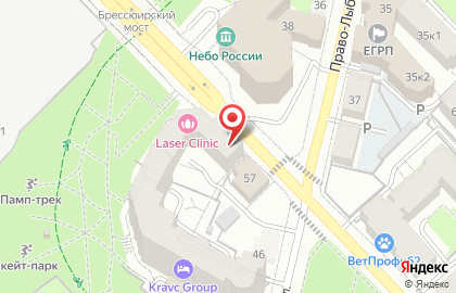 Строительная компания Реконструкция на улице Горького на карте