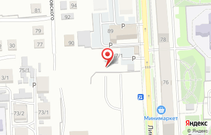 Автомойка На Линейной на карте