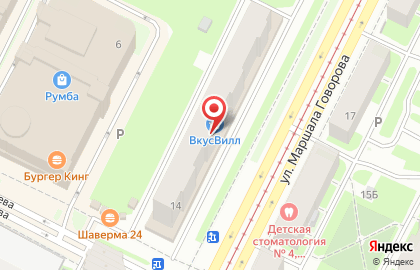 Магазин спортивных товаров Sportsteel на метро Кировский завод на карте