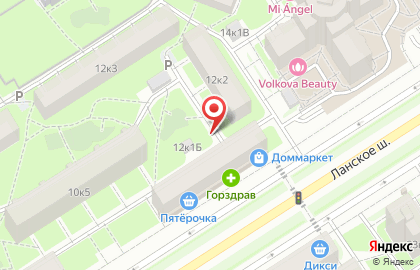 Орион на Ланском шоссе на карте