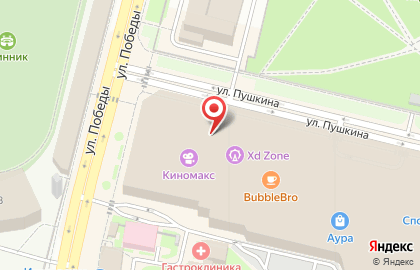Магазин косметики и парфюмерии Л`Этуаль на улице Победы на карте