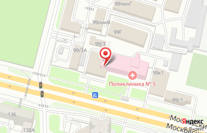 Страховая компания Ингосстрах-М на Московском проспекте, 99 на карте