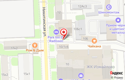 Дедеман Парк Измайлово Москва на карте