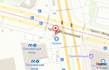 Цветочный салон Оранж на Коломяжском проспекте на карте