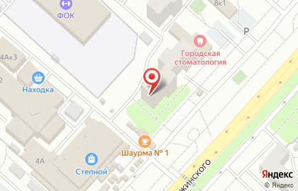 Продовольственный магазин на проспекте Дзержинского на карте