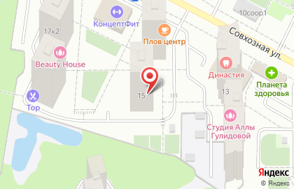 Магазин профессиональной косметики в Москве на карте