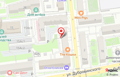 Третейский суд в Центральном районе на карте