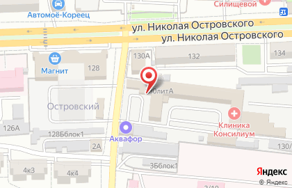 Газпром информ на улице Николая Островского на карте