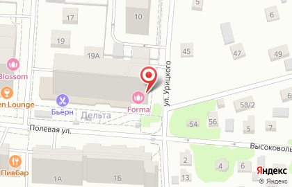 Центр музыкального развития Лира на Полевой улице на карте