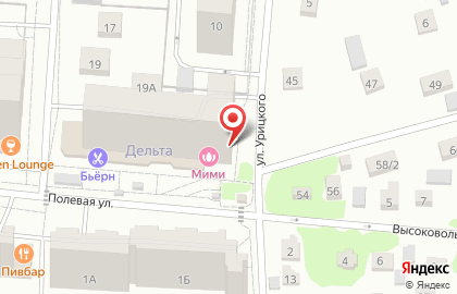 Студия танцев Tancefm на Полевой улице на карте