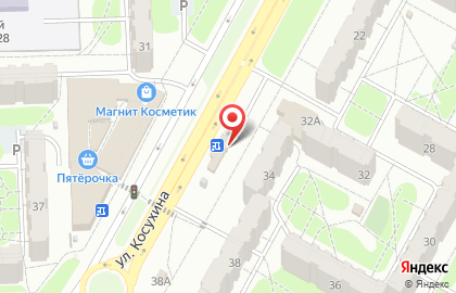 Суши-бар СУШИмаркет в Центральном районе на карте